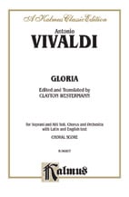 Gloria, RV589 SATB Choral Score cover